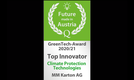 GreenTech Award Auszeichnung